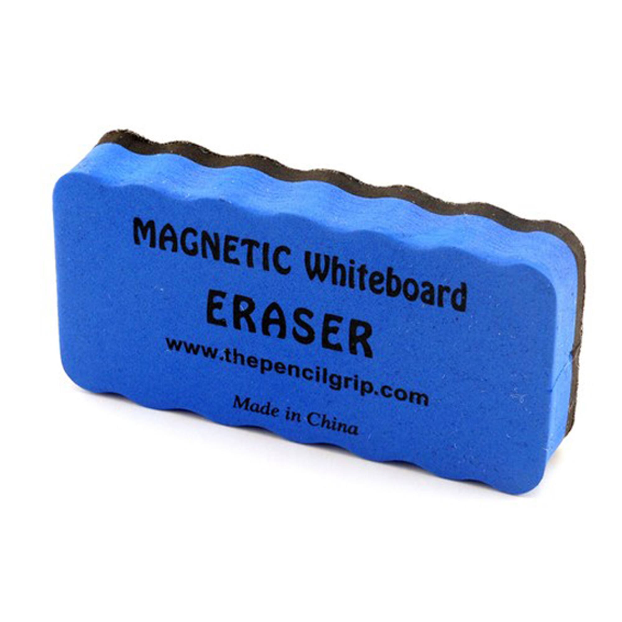 The Pencil Grip™ 2" x 4" Royal Blue Magnetic Whiteboard Eraser, 24 Pack